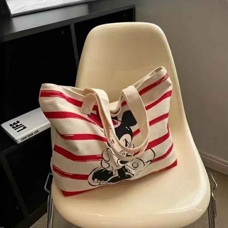 Tote Bag in tela Minnie e Snoopy