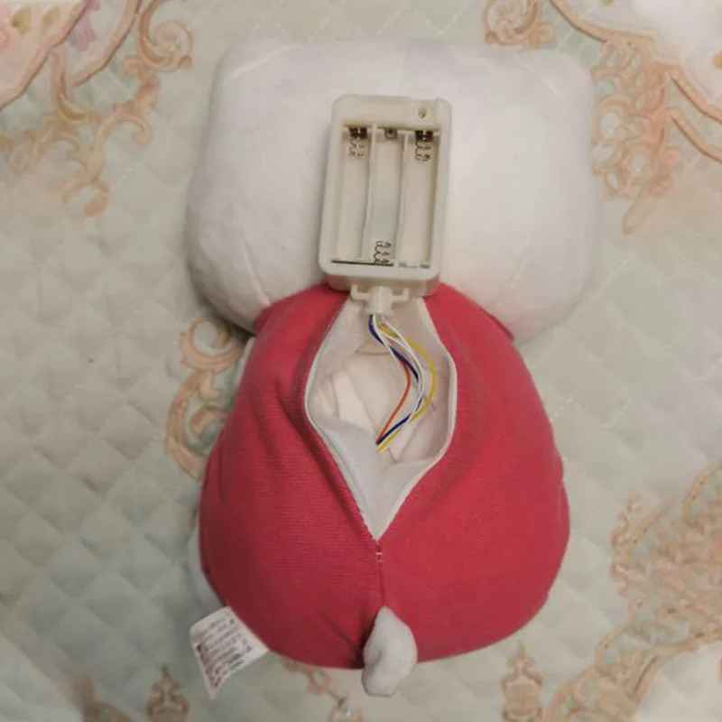 Peluche gattino che respira