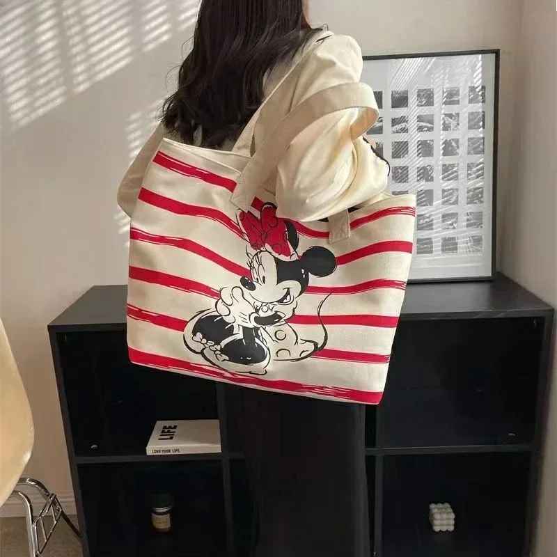 Tote Bag in tela  Minnie e Snoopy