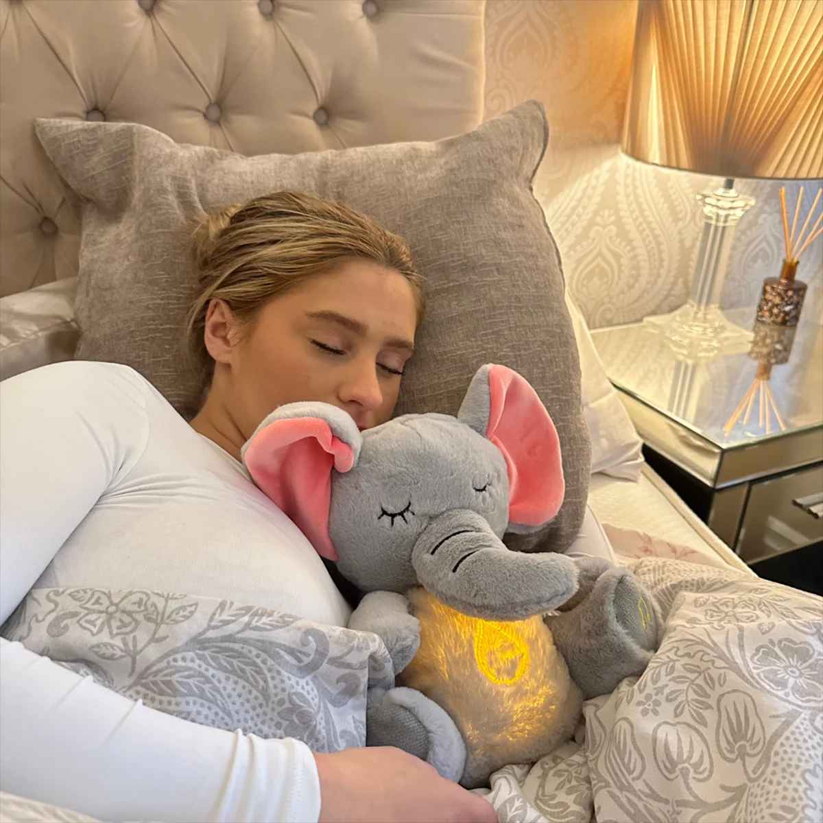 Peluche ELEFANTINO respira