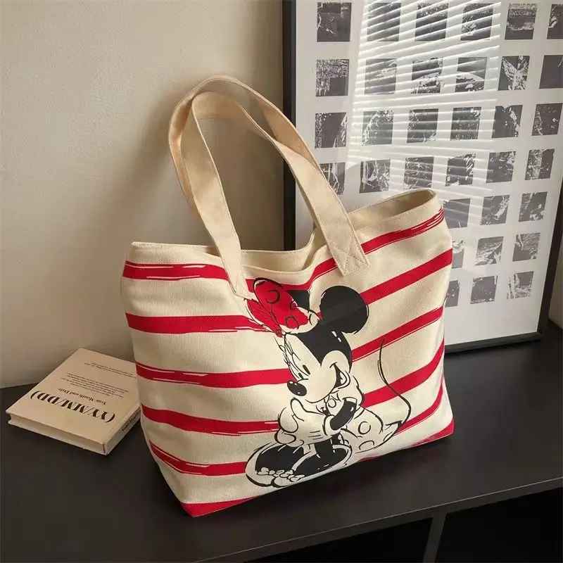 Tote Bag in tela  Minnie e Snoopy
