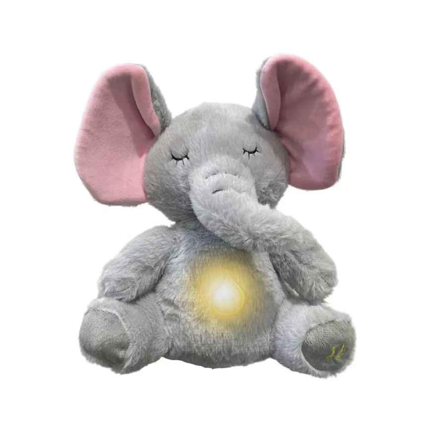 Peluche ELEFANTINO respira