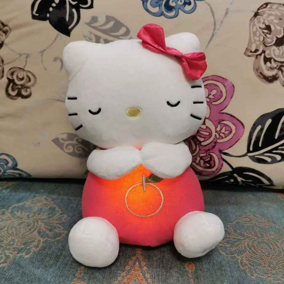 Peluche gattino che respira