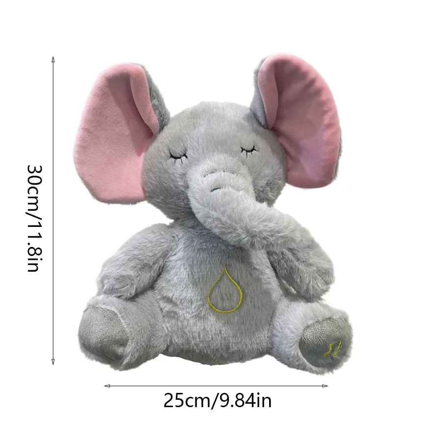 Peluche ELEFANTINO respira
