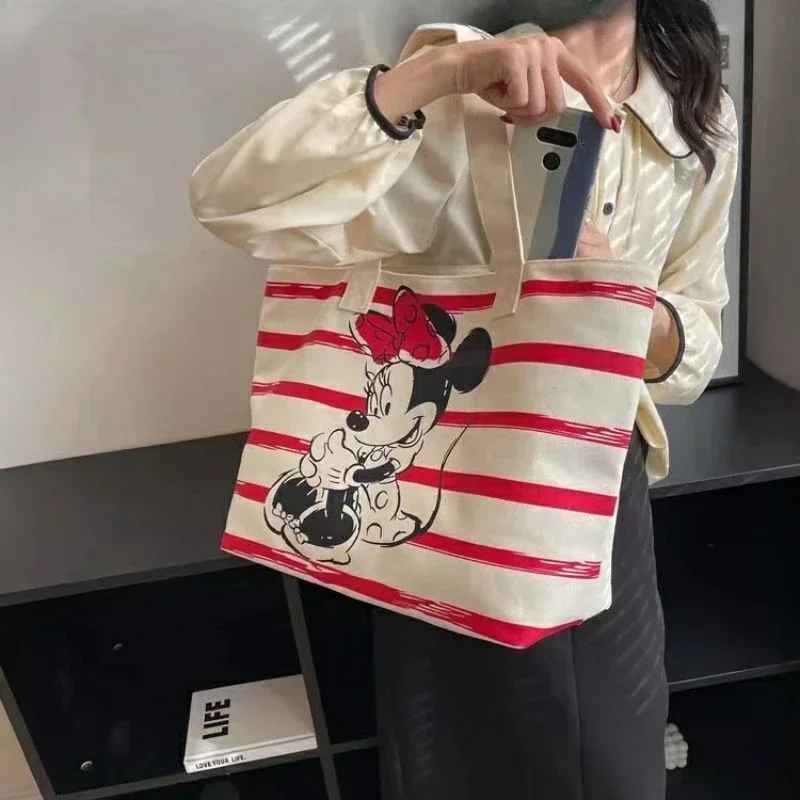 Tote Bag in tela  Minnie e Snoopy